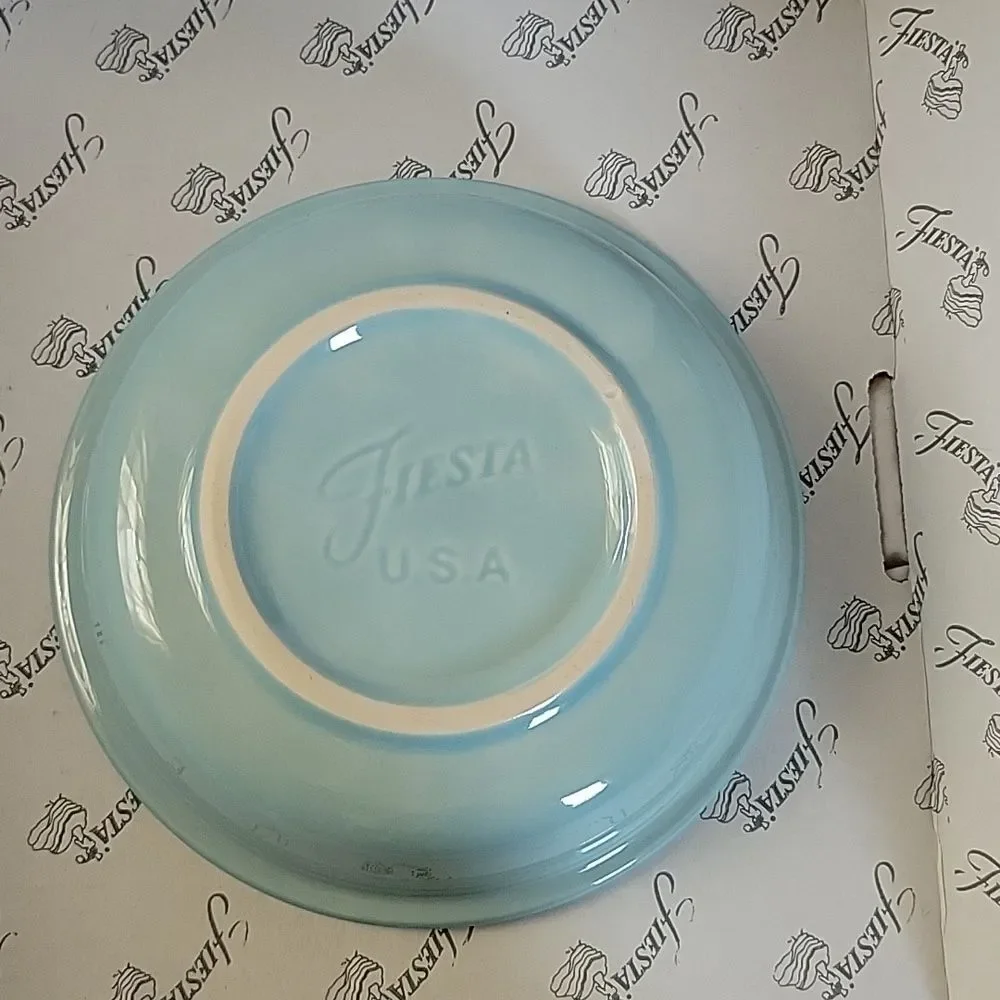 Fiestaware FIESTA CLASSIC RIM CEREAL Bowl CERAMIC DISH 19 OZ Sky Blue